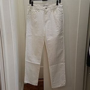 Calvin Klein jeans in white